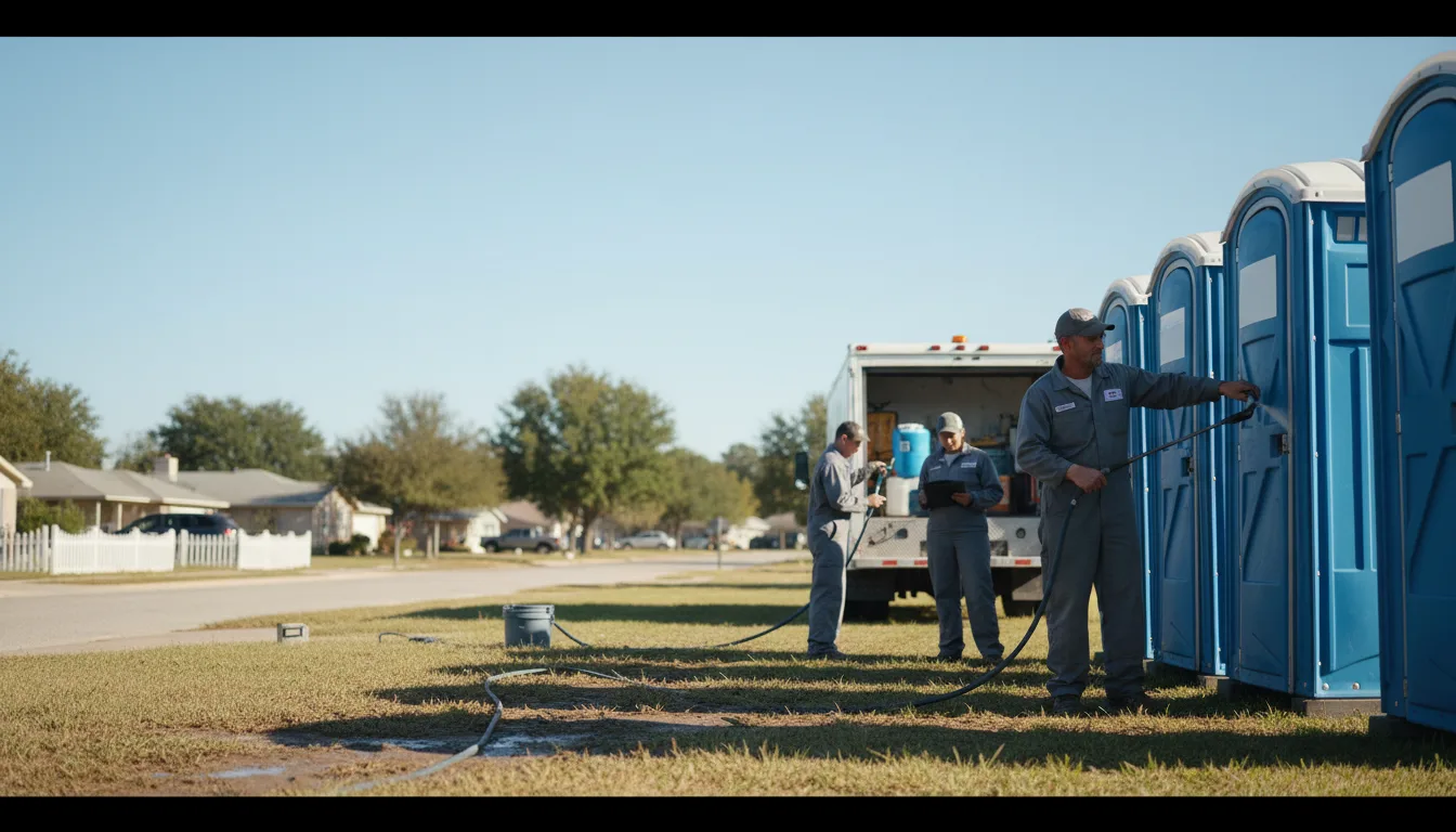 Long-Term Portable Toilet Rental in Jackson, MI near me